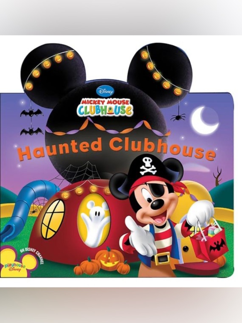 👻 Disney Mickey Mouse Clubhouse Haunted Clubhouse Halloween Board Book - NEW